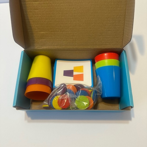 New Montessori Toy Color Classification Stacking Cup Game for Boys and Girls. - Picture 3 of 4